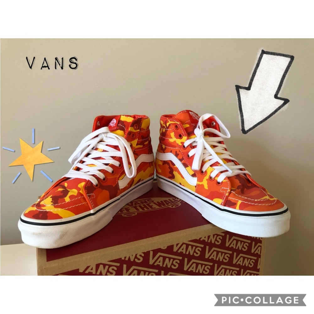 BARELY worn 🛹💥 VANS SK8-Hi 🛹💥Men 7 Women’s 8.5